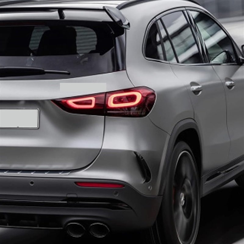 DEMULAX Glossy Black Rear Bumper Side Air Vent Cover Trim - Image 5