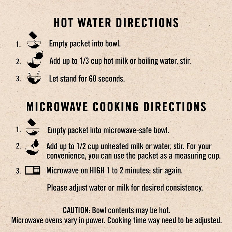 Quaker Instant Oatmeal Fruit & Cream Variety Pack - Image 3