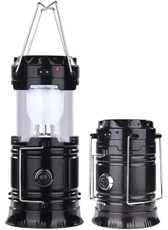 SKY-TOUCH - 2 Pack Portable Led Camping Lantern Flashlights Survival Kit For Emergency, Hurricane, Outage - Image 1