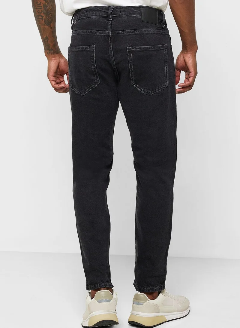 مانجو مان Rinse Wash Slim Fit Jeans