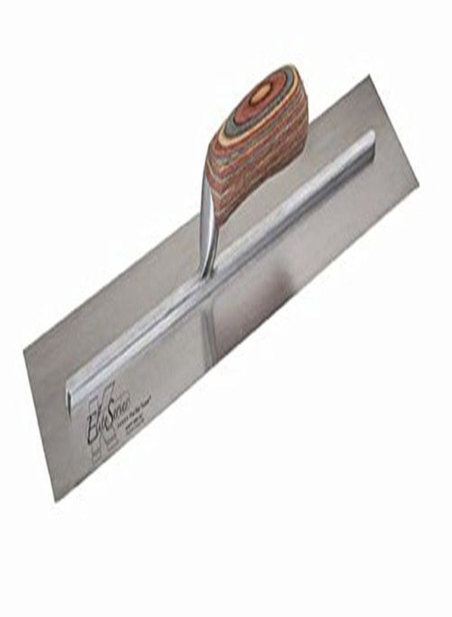 Kraft Tool CFE535 Elite Series Five Star Cement Trowel with Wood Handle, 16 x 5-Inch - Image 2