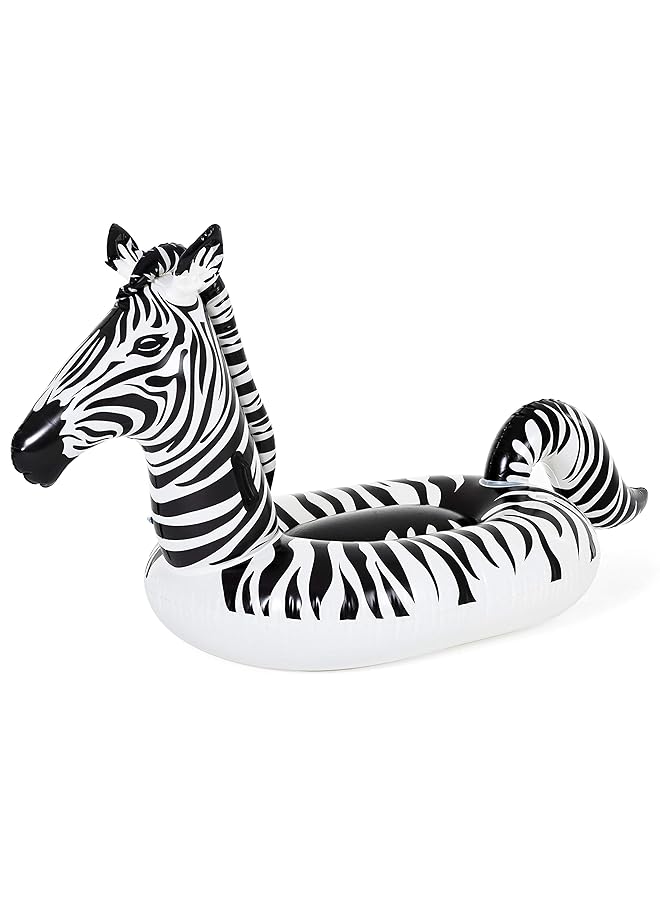 Bestway Lights'N Stripes Zebra Float 2.54M X 1.42M - Image 1