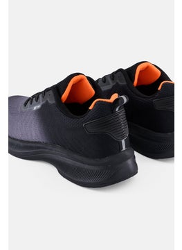 RBX Men Lace Up Brand Logo Training Shoes, Black  - Image 2