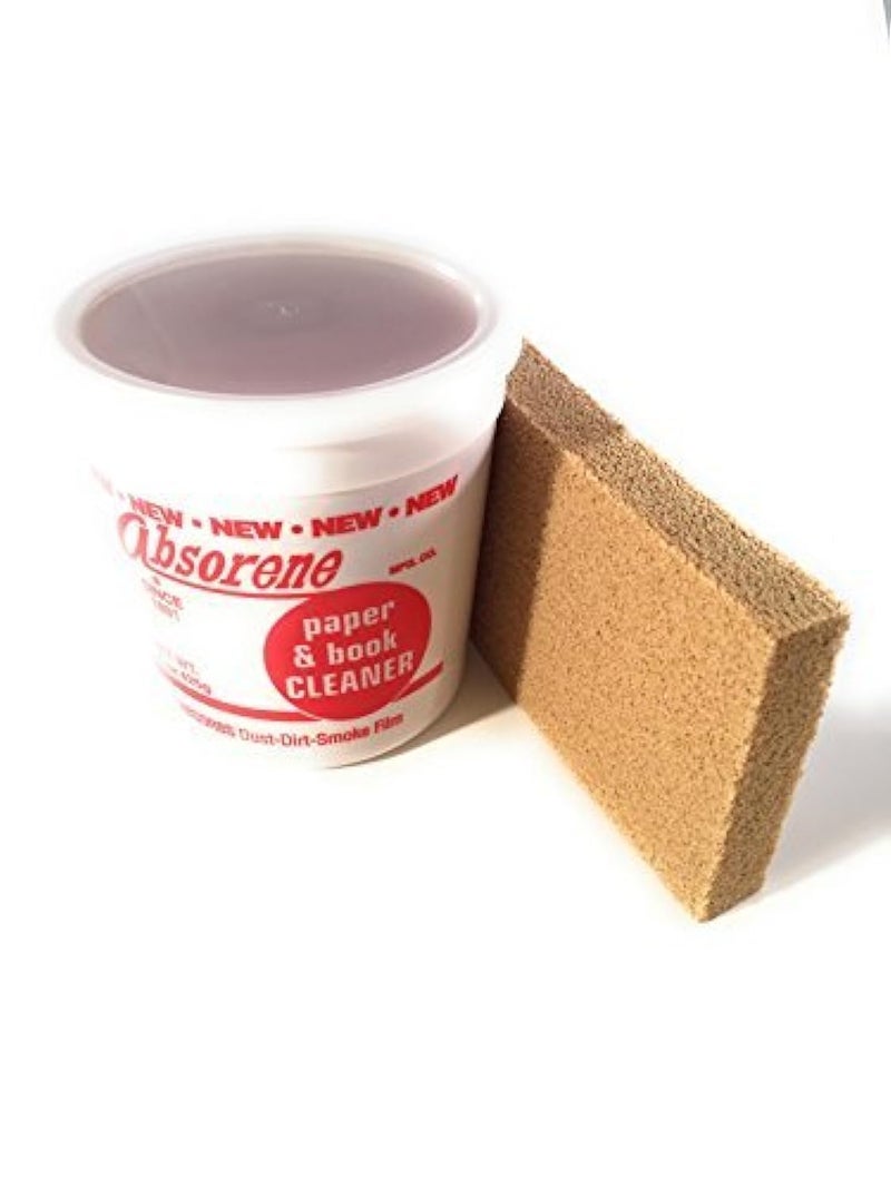 Absorene Book Cleaner and Dirt Eraser (Bundle- 2 Items) for Cleaning Dirt and Dust Off Books and Documents - Image 1