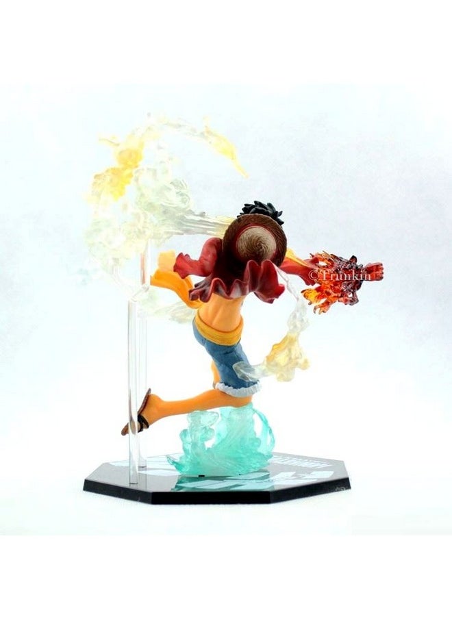 Trunkin - One Piece Monkey D Luffy Battle Action Figure Anime Figurine Weeb Manga 11cm PVC Figures Collectible - Image 1