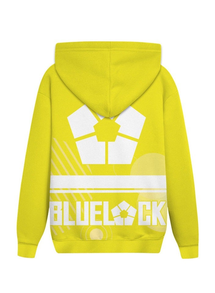 Loquat BLUE LOCK BLUE PRISON 3D DIGITAL PRINT HOODIE - Image 2
