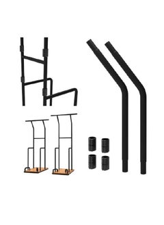 Eversteel Ever Fit Is  the ultimate body weight gym Power Tower Height Adjustable Pull Up Bar & Dip Station Pull Up Station Fitness Strength Training Exercise Equipment for Home Gym Your personal trainer at home  - Image 2