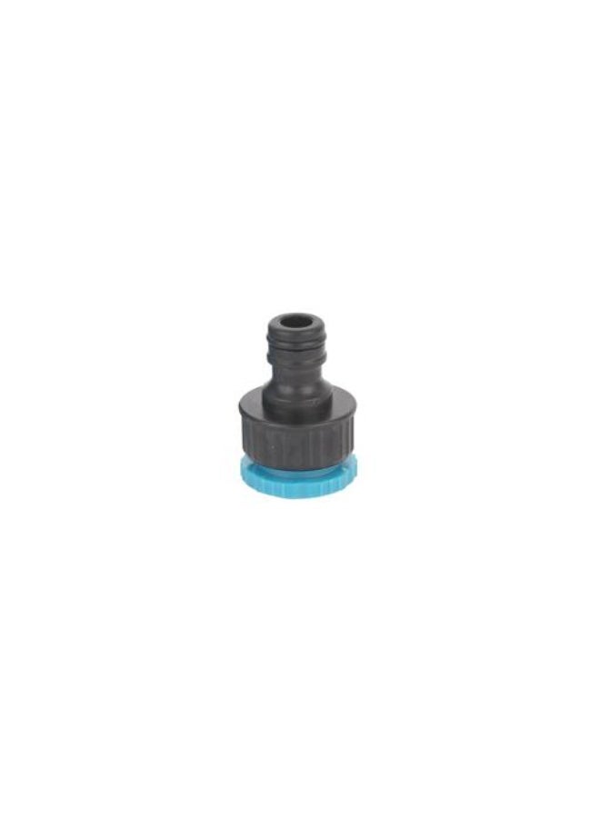 Epsilon EPS1333 4 Piece Hose Nozzle Set, Adjustable Spray Nozzle with 2 x 1/2 in Connectors & 1 x 1/2-3/4 in Connector, ABS Garden Hose Connector Kit for Watering, Irrigation & Outdoor Cleaning, Blue - Image 5