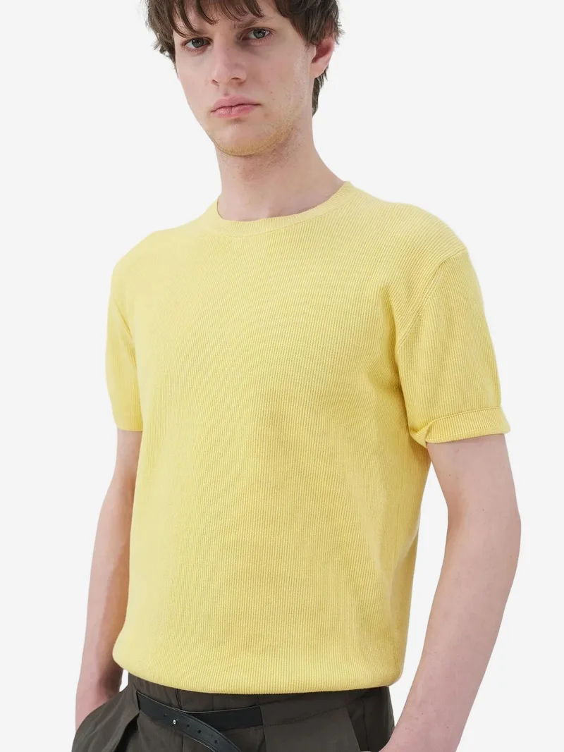 Giesto GIESTO Men's Cotton Crew Neck T-Shirt