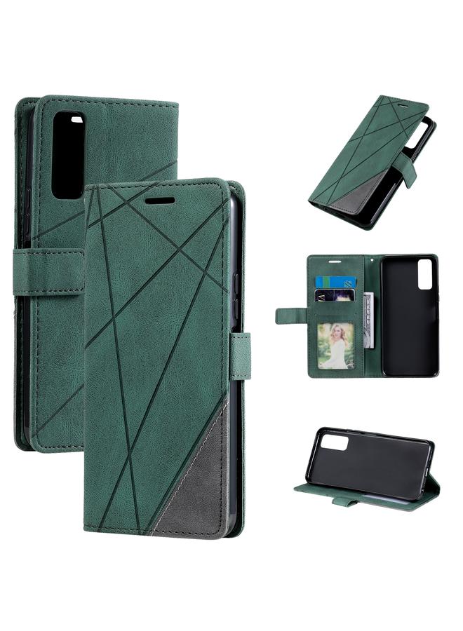 erorex Case For vivo Y51a / Y31 / Y51 2020, December Skin Feel Splicing Horizontal Flip Leather Phone Case - Image 1