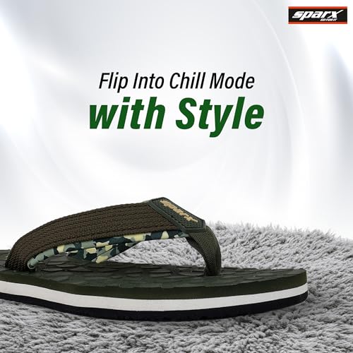 SPARX Slipper SFG-9003 Olive For Men - Image 3