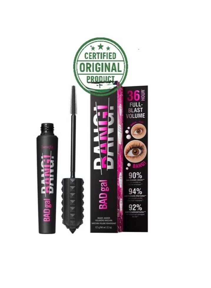 Benefit BADgal BANG! Black Mascara 8.5g – Volumizing & Lengthening Mascara for Dramatic Lashes, Smudge-Proof, Lightweight Formula - Image 1