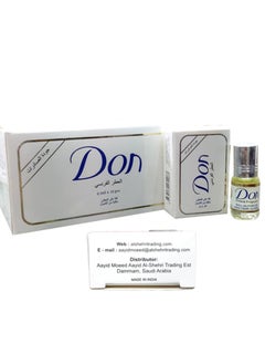 دون عطر دون رول اون خالي من الكحول 2.5مل ×12  - Image 1