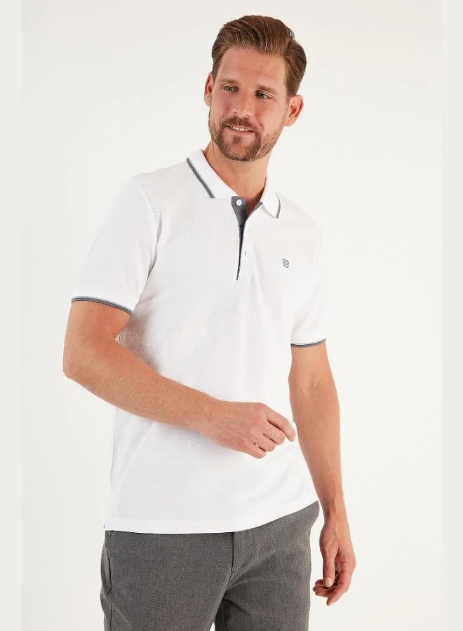 Buratti  Buratti 100% Cotton Buttoned Regular Fit Polo Collar T Shirt Men's POLO COLLAR T SHIRT 5902118 for Men | Best Price UAE