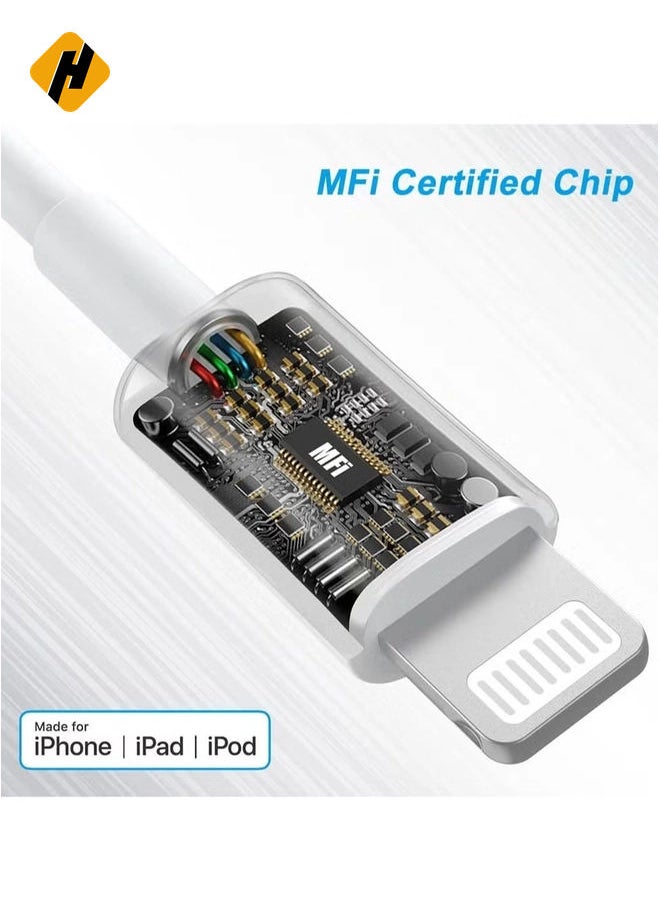 Phone 20W Charger 【Apple MFi Certified】 USB C Plug Fast Charge and USB C to Lightning Cable 2M PD Power Adapter Compatible with iPhone 13 Pro Max 13 12 SE2020 11 XR XS Max X 8 Plus iPad Pro Air Mini