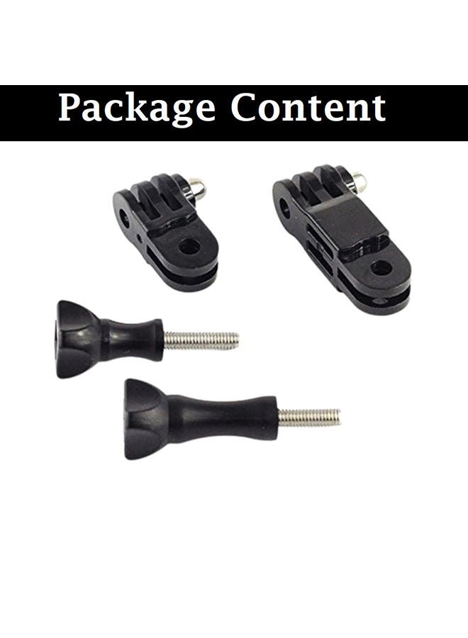 O Ozone 3-Way Adjustable Pivot Arm Assembly Extension Grip Camera Mount Compatible with All GoPro Hero 11 10 9 8 7 6 5 4 3& 3 SJCAM Yi 4K Eken Action Camera - Black - Image 4