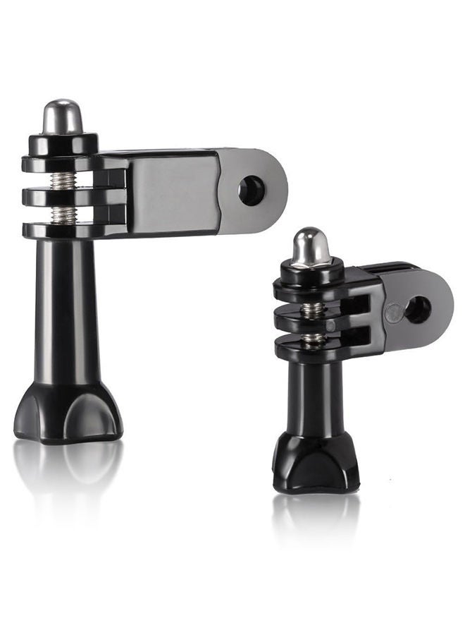 O Ozone 3-Way Adjustable Pivot Arm Assembly Extension Grip Camera Mount Compatible with All GoPro Hero 11 10 9 8 7 6 5 4 3& 3 SJCAM Yi 4K Eken Action Camera - Black - Image 3