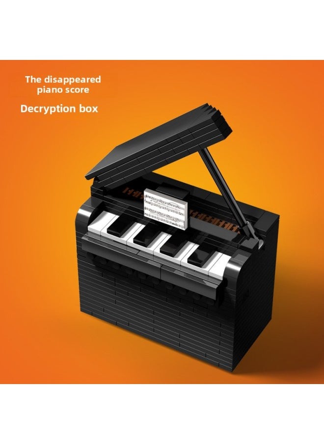 Pro-Minister Rainbow Road 2nd Generation GM Decryption Box 3rd Generation Assembled Building Blocks Adult Brain Burning Difficult Unlock Toy-Color:W23 Piano 4th Generation Decryption Box