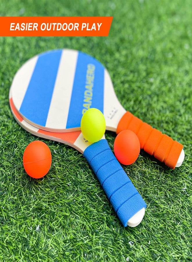 Pandahero Beach Paddle Ball Replacement Set - 12 Colorful High Visibility Waterproof Balls, Suitable for Smash Ball, Pro Kadima, and All Kinds of Outdoor Beach Paddle Games - Image 5