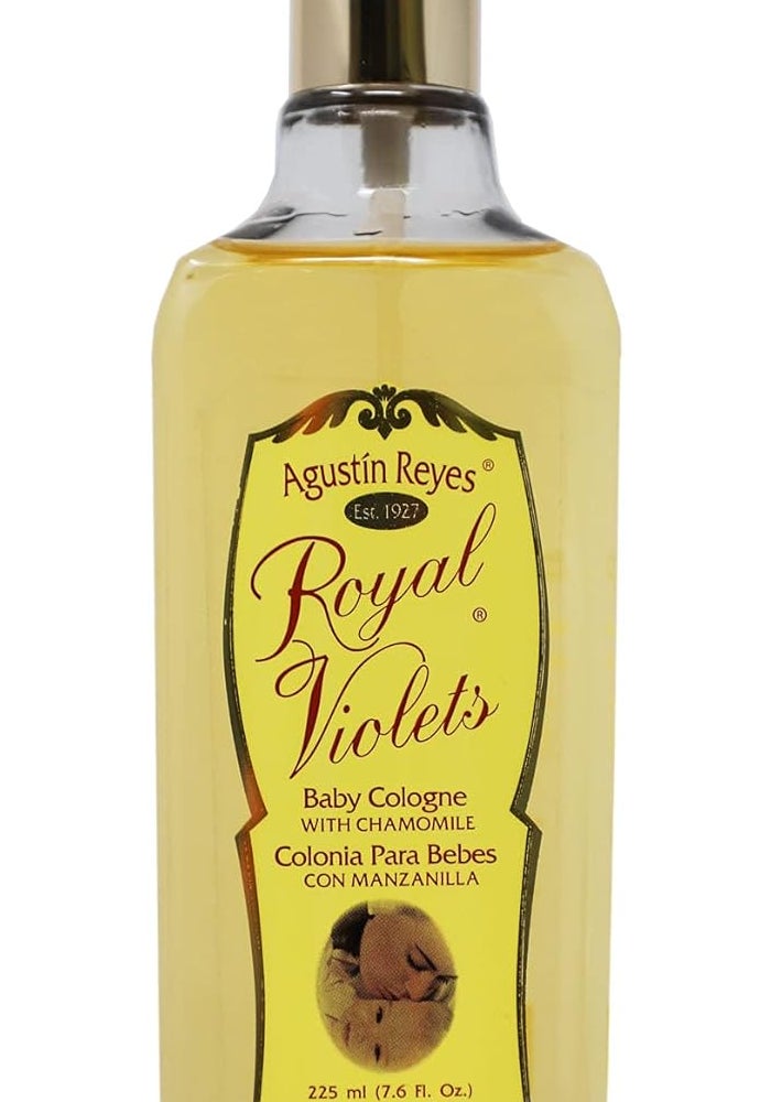 Royal Violets Baby Cologne with Chamomile 7.6 Fl Oz - Image 1