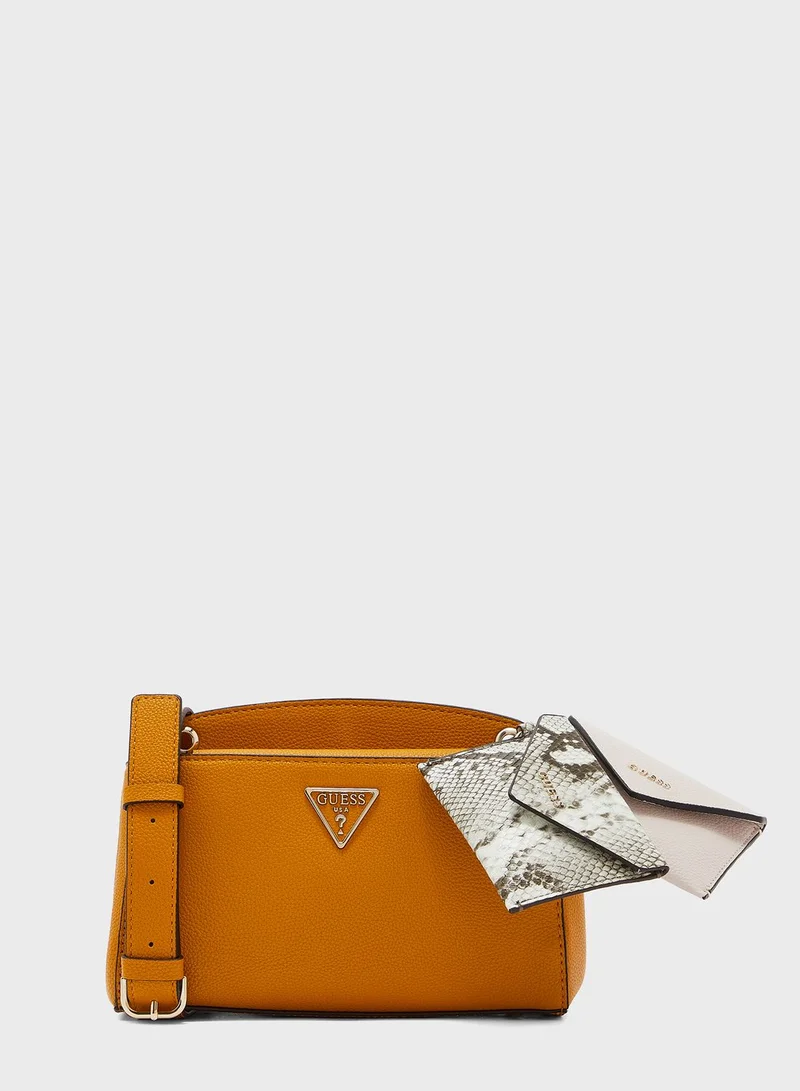 GUESS Kirby Top Zip Crossbody