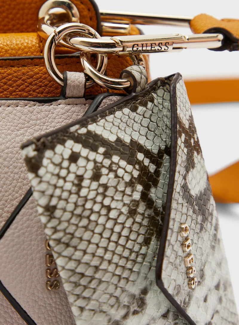 GUESS Kirby Top Zip Crossbody