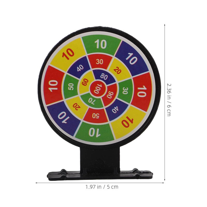 DECHOUS 100pcs Small Dart Board Indoor Outdoor Desktop Game for Boys Family Fun Party Educational - Image 3