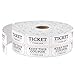 Methdic 2000 White Double Raffle Tickets Roll Ticket for Events Entry Class Reward Fundraiser Prizes - Image 2