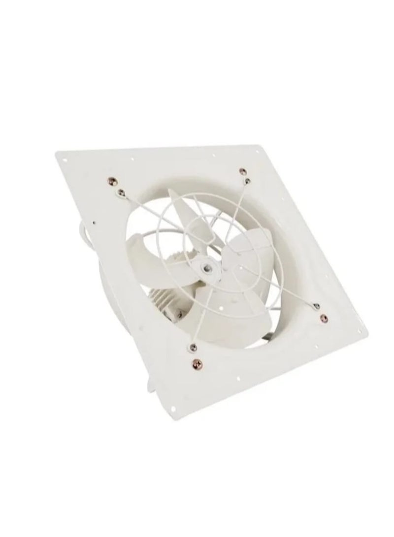 12 Inch Metal Exhaust Fan – Powerful Quiet Ventilation for Kitchen Bathroom and Warehouse – Durable High-Quality Design – Made in Saudi Arabia - Image 1