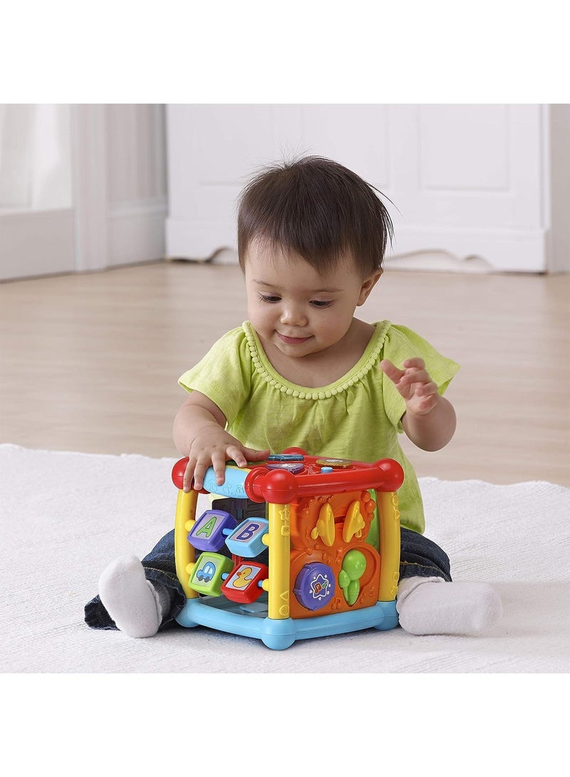 Red Activity Cube Educational Activity Toy Suitable As A Children'S Gift - Image 5