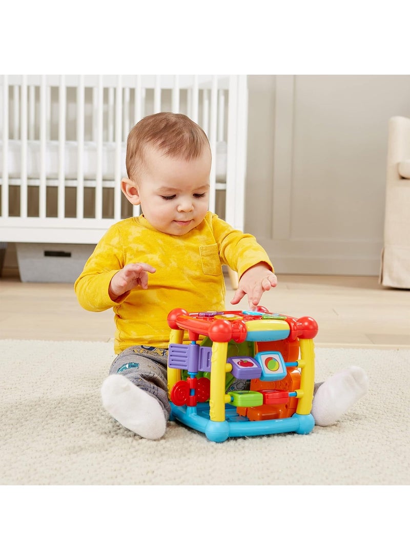 Red Activity Cube Educational Activity Toy Suitable As A Children'S Gift - Image 3