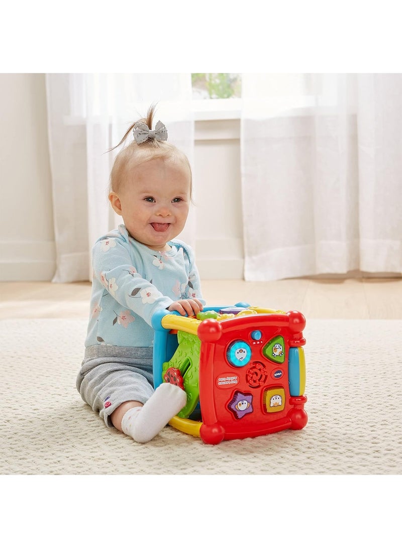 Red Activity Cube Educational Activity Toy Suitable As A Children'S Gift - Image 4