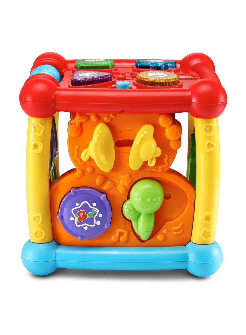 Red Activity Cube Educational Activity Toy Suitable As A Children'S Gift - Image 2