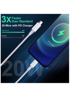 Apple iPower iPhone Data Transfer and Charger Adapter Cable 1m USB-C to Lightning Cable/Silver, 20W PD Fast Charging for iPhone 14/14 Pro/14 Plus/14 Pro Max, iPad Pro, and all iPhone 8-13 . - pzsku/ZD6311793CE34CE923CDBZ/45/_/1734427537/a6628b30-dd58-4d32-b747-7e25662864b5