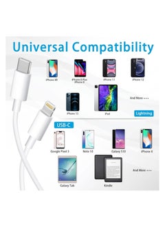 Apple iPower iPhone Data Transfer and Charger Adapter Cable 1m USB-C to Lightning Cable/Silver, 20W PD Fast Charging for iPhone 14/14 Pro/14 Plus/14 Pro Max, iPad Pro, and all iPhone 8-13 . - pzsku/ZD6311793CE34CE923CDBZ/45/_/1734427540/c838d8f9-03f1-4801-9ebc-f4aa5773608a