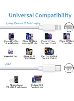 Apple iPower iPhone Data Transfer and Charger Adapter Cable 1m USB-C to Lightning Cable/Silver, 20W PD Fast Charging for iPhone 14/14 Pro/14 Plus/14 Pro Max, iPad Pro, and all iPhone 8-13 . - pzsku/ZD6311793CE34CE923CDBZ/45/_/1734427550/5b2f6dbd-bebc-4ea7-b467-e32ae79dc399