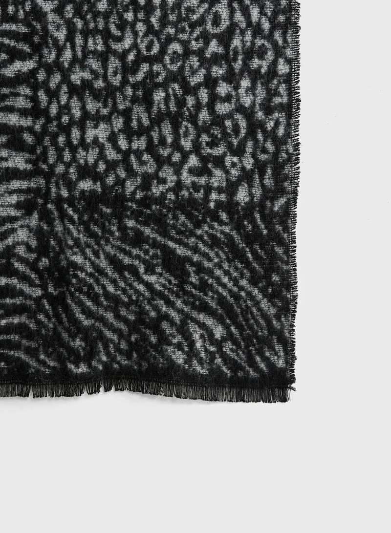 ONLY Onltrine Animalprint Scarf