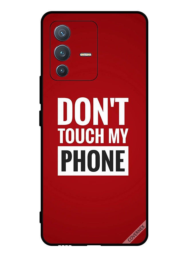 Covernex Protective Case Cover For vivo S12 Pro Don't Touch My Phone Bold - Image 1
