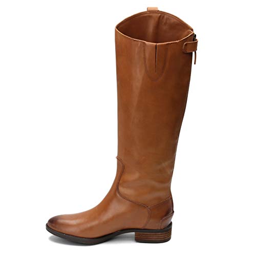 Sam Edelman Women's Penny Classic Equestrian Boot, Whiskey Leather, 7.5 Medium US - Image 4