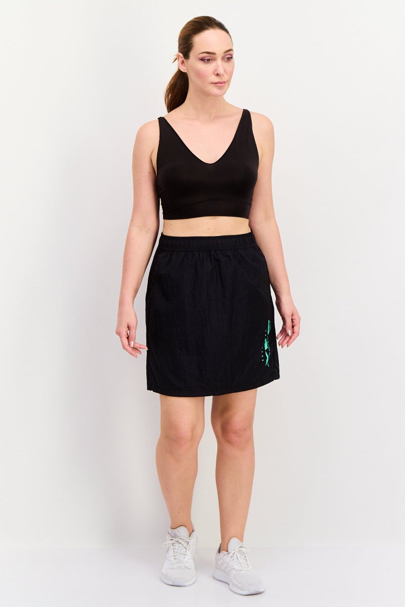 SKECHERS Women Sportswear Fit Training Skirt, Black - Image 3