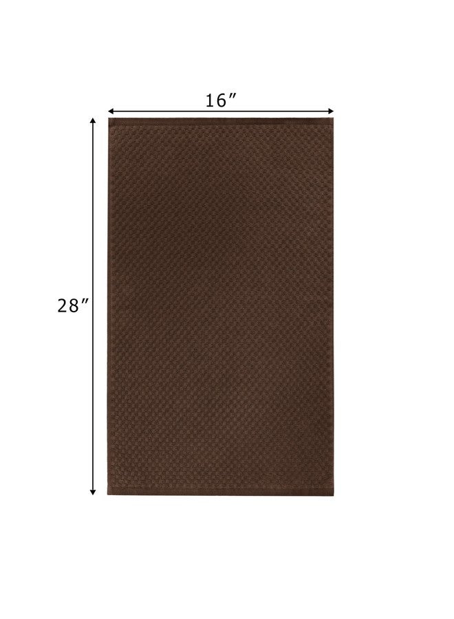 COTTON CRAFT Amazing Kitchen Towels - Set of 12 Terry Towels - 100% Cotton Euro Café Waffle Weave Dish Towel - Soft Absorbent Quick Dry Reusable Cleaning Cloth - 16x28 - Harvest Rust Green Gold Brown - Image 5
