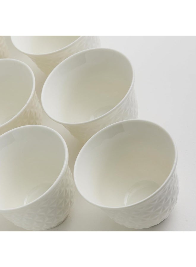 Master Gold Saudi Coffee Cup Set of 12 Porcelain 80ml with Barez | Coffee Cups Perfect for Offices, Various Occasions and Parties | Coffee Cups Sets for Hospitality - Image 4