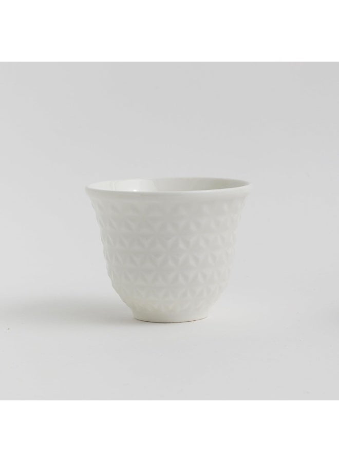 Master Gold Saudi Coffee Cup Set of 12 Porcelain 80ml with Barez | Coffee Cups Perfect for Offices, Various Occasions and Parties | Coffee Cups Sets for Hospitality - Image 2