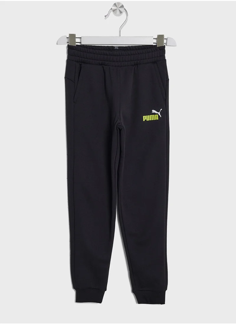 PUMA Kids Essential 2 Color Logo Pants