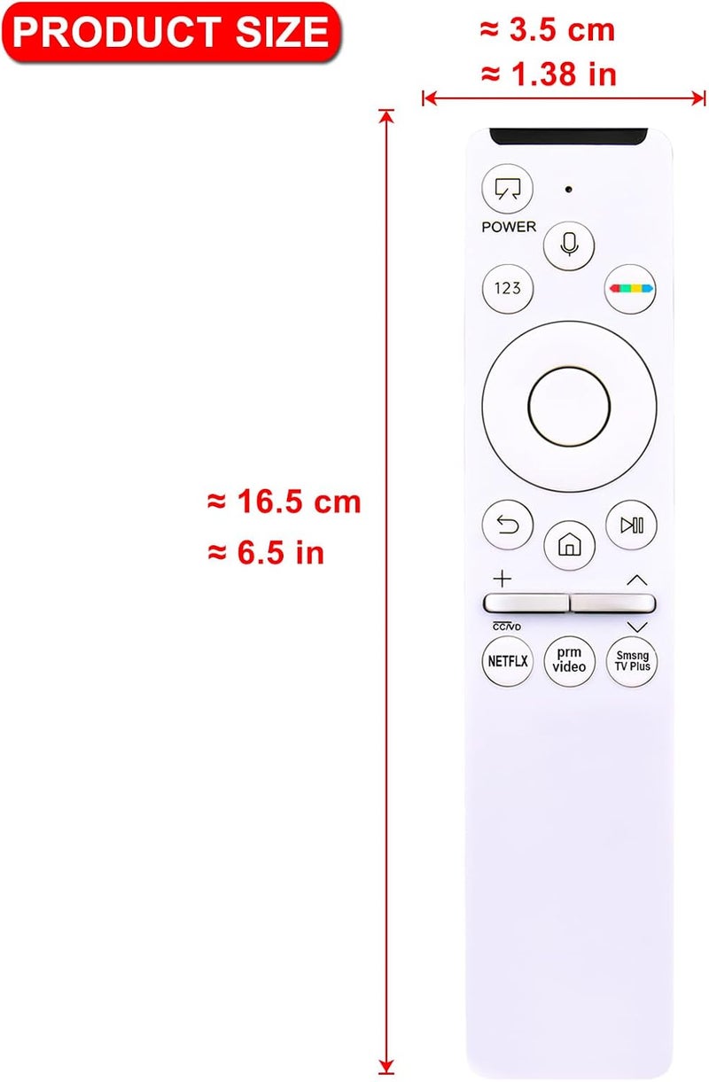Allimity New BN59-01330H Voice Remote Control Replacement for Samsung The Frame QLED HDR Smart TV LS03T QN32LS03TBFXZA QN43LS03TAFXZA QN50LS03TAFXZA QN55LS03TAFXZA QN65LS03TAFXZA QN75LS03TAFXZA (2020) - Image 2
