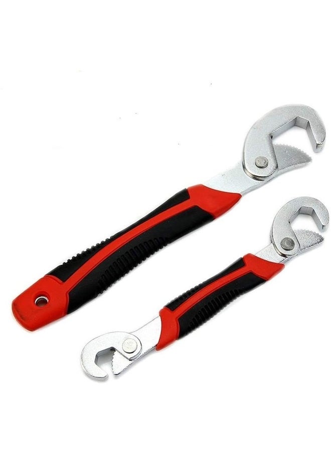 Generic Adjustable Wrench,Adjustable Spanner, Universal Wrench,Quick Multi-function,New Grip 9-32mm 2 packs  - Image 1