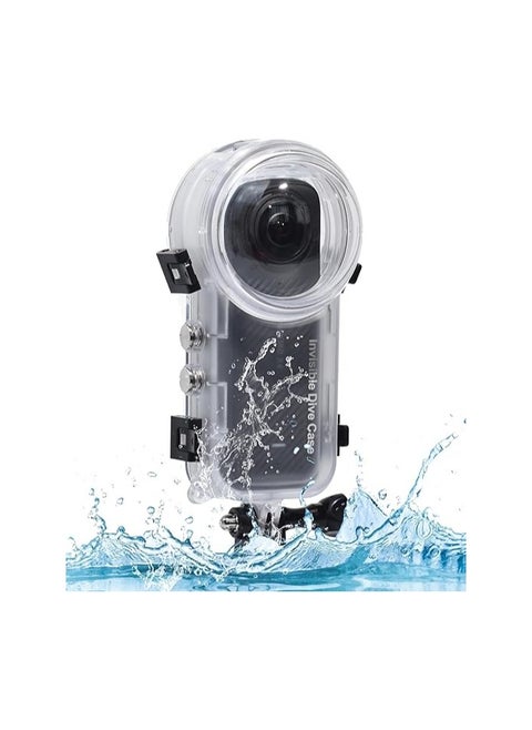Insta360 X4 Invisible Dive Case, Splash Prevention Housing Waterproof Up to 50m (164ft) - CINSBBMG
