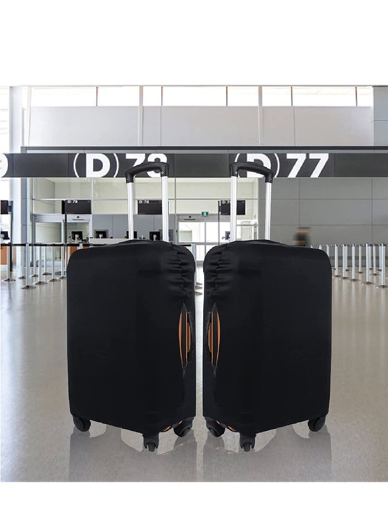 XiuWoo Suitcase Protector Water Resistant Print Trolley Case Protective Cover for Luggage Spandex Washable Travel  - Image 4