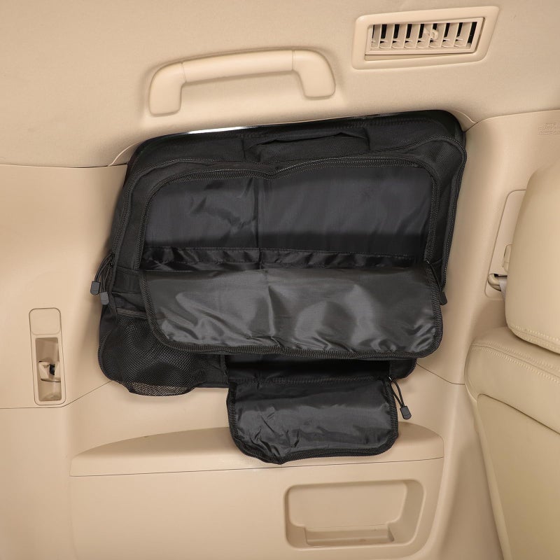 PIUGILH Rear Trunk Side Window Storage Bag Organizer Compatible with Toyota Land Cruiser LC200 20082022 Interior Accessories Left