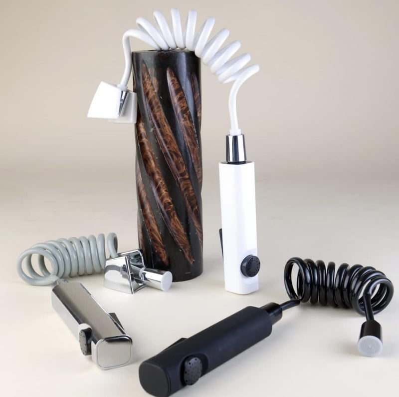 ARISTO Health Faucet for Bathroom Jet Spray Toilet with Hose and Holder Easy Installation Durable Stylish Design for Personal Hygiene chrome - Image 1